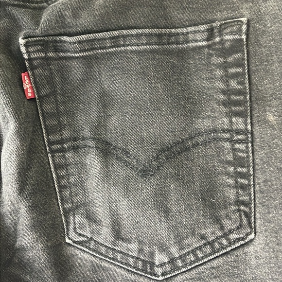 Men’s Levi's Black Straight Jeans Timeless Style. W34, L 30 - Picture 5 of 7